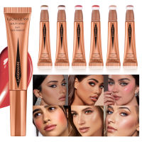 High Color Rendering Blush Natural Cheek Tinted Non-smudged Liquid Blush Air Cushion Contouring Stick Highlight Stick