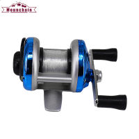 รอกตกปลาน้ำแข็งฤดูหนาว Baitcasting Double Rocker Bait Casting Fishing Reel