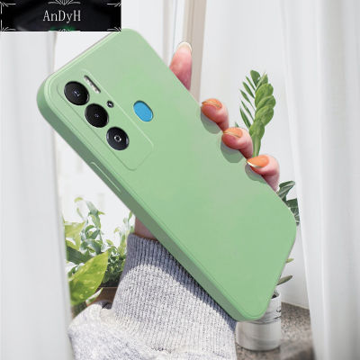 AnDyH Casing Case For Infinix Note 12 G96 Tecno Pova Neo Case Soft Silicone Full Cover Camera Protection Shockproof Rubber Cases