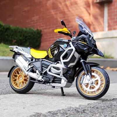 1:12 Diecast R1250GS Alloy Racing Motorcycle Model Metal Toy Street Sports Motorcycle Model Simulation Childrens Gift Collection