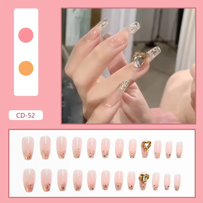 ✓Arturo -B- [With Glue+Gift] Fake Nails Set With Glue False Nails Fake Nails  With Design Nails-Edison Online Shop | Lazada PH