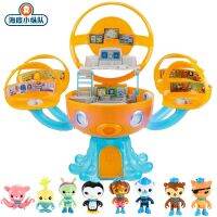 Octonauts Octopod ปราสาทฉลามผจญภัย Plsyset Barnacles เปโซ Kwazii รูปการกระทำฉากรุ่นของเล่นเด็กของขวัญวันเกิด