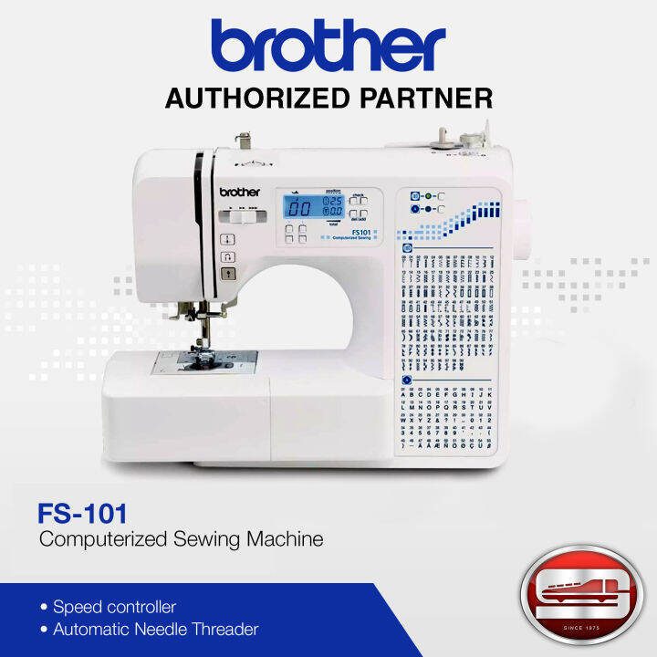 Brother FS101 Compact Light Weight Computerized Sewing Machine Lazada PH