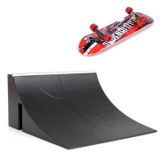 Children Finger Skateboards Park Ramp Set Tech Practice Deck Funny