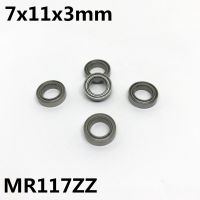 10Pcs MR117ZZ 677ZZ 7x11x3 mm Deep Groove Ball Bearing Miniature Bearing High Quality MR117Z MR117