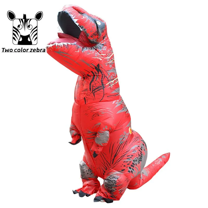Dinosaur Inflatable Costume Party Costumes Fancy Mascot Anime Halloween  Costume For Adult Kids Dino Cartoon Cosplay T-REX 