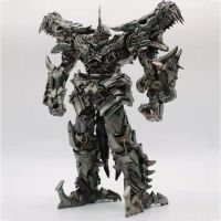 Transformers ของเล่นสีดำ Mamba Ls05s Battle Damage รุ่นโลหะผสมเหล็กสายหุ่นยนต์ไดโนเสาร์รุ่น Boy Children