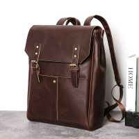 [COD] Wholesale new mens multi-functional backpack trendy all-match student schoolbag version shoulder bag single