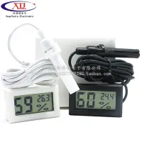 Embedded Thermohygrometer With Cable White Black With Probe