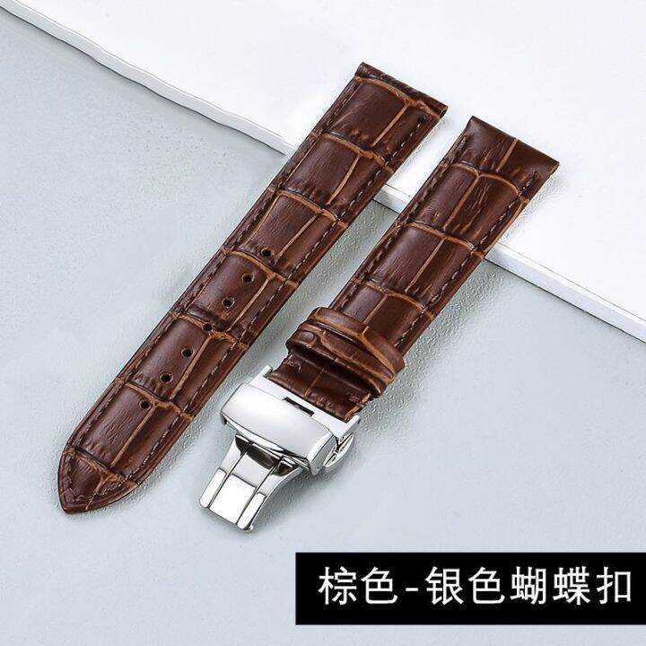 hot-sale-strap-for-men-and-women-real-belt-butterfly-buckle-accessories-suitable-omega-king-dw-watch