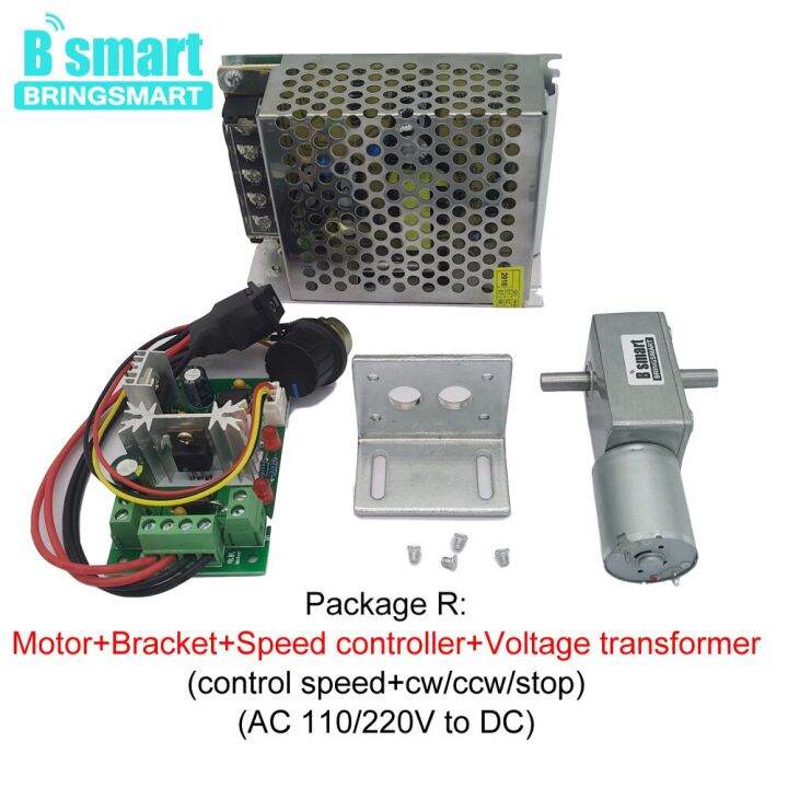 worth-buy-bringsmart-jgy-370เพลาขับคู่แบบ12โวลต์ดีซีมอเตอร์เพลาคู่เกียร์มอเตอร์6-24v-ล็อคตัวเองมอเตอร์เกียร์ไฟฟ้า