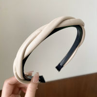 Accessories Wrap Textured Gifts Non-Slip Hairbands Festival Hair Daily Leather Teeth Headbands