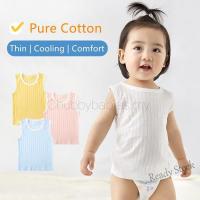 【hot sale】 ۞▦◇ C10 [Chubby Baby]Ultra Soft Thin Baby Singlet with Premium Pure Cotton infant baby kids clothing baby top