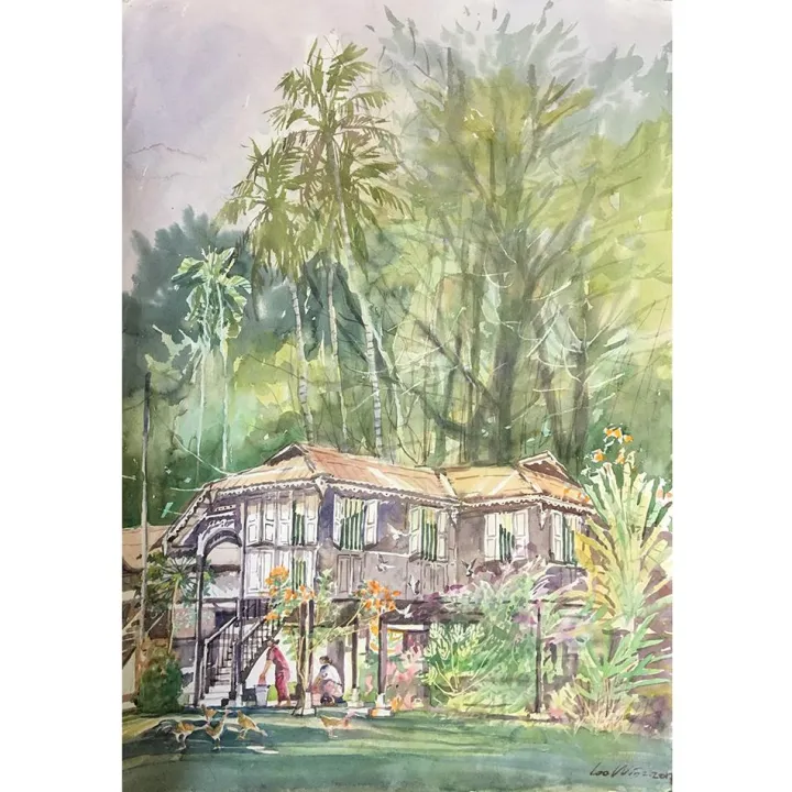 Watercolor Masterpiece Painting Lazada