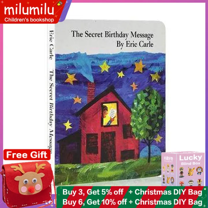 Original Children Popular Books Eric Carle The Secret Birthday Message