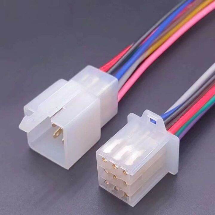 【Autoparts】 new auto wire quick connector 6/9 pin 2.8mm female＋male