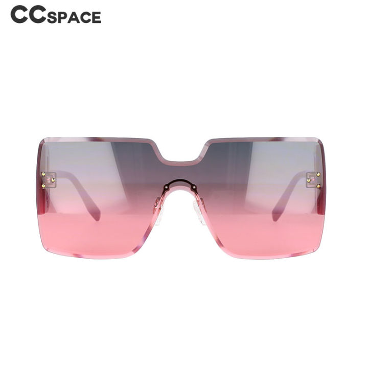 51085-oversized-square-rimless-one-lens-sunglasses-fashion-brand-designer-men-women-shades-uv400-vintage-glasses