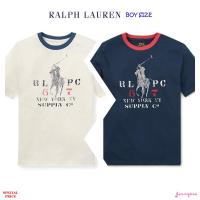 RALPH LAUREN COTTON JERSEY RINGER T-SHIRT (BOY SIZE 8-20)