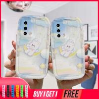 เคส OPPO A17 A17K A16 A95 A57 A16S A77 A57S A57E A55 A7 A15 A54 A5S A3S A76 A96 A5 A9 A31 A53 A33 2020 A77S A12 A12S A1K A16E A16K A54S Reno 7 7Z 8Z 5 4 6 8 5F 5K 4F 4 5 06 Lite A74 A15S A52 A11K A92 A35 A36 A11 A93 Ins กรณีกระต่ายดาว ลายกระต่ายบนท้องฟ้า