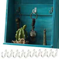 【YF】 10Pcs Vintage Bronze Wall Mounted Single Hook Hangers ，Door Hooks For Hanging Mail Catcher behind The Door