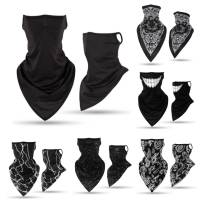 Multi-function FACE Neck Gaiter Balaclava Bandana Face Tube Neck Gaiter Headband Scarf Headwear Windproof Bandana Cap Wristbands