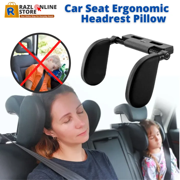 Car Seat Pillow Headrest Neck Support, Car Seat Neck Pillow Safe
