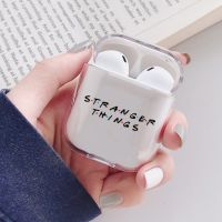 Stranger Things 11เคสหูฟังสำหรับ Apple Air Pod กล่องชาร์จ Airpods 1 2อุปกรณ์เสริมเคสป้องกันโปร่งใสอ่อน