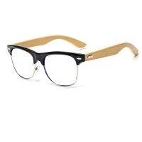 Leisure Style Round Handcrafted Frame Bamboo Temples Fashion Round Reading Glasses +0.75 +1 +1.25 +1.5 +1.75 +2 To +6