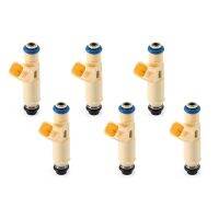 6PCS Car Fuel Injector Nozzle 195500-3520 for Ford 01-04 Mazda Mercury 3.0 , 195500-3521, 822-11157, YL8E-C7B , YL8E-C2B Accessories Parts Spare Parts