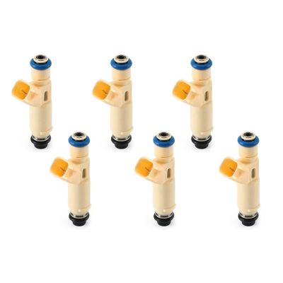 6PCS Car Fuel Injector Nozzle 195500-3520 for 01-04 Mercury 3.0 , 195500-3521, 822-11157, YL8E-C7B , YL8E-C2B