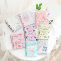 8 pcslot Kawaii Dog Cat Coil Notebook Cute Portable Note Book Diary Planner Stationery gift School Supplies