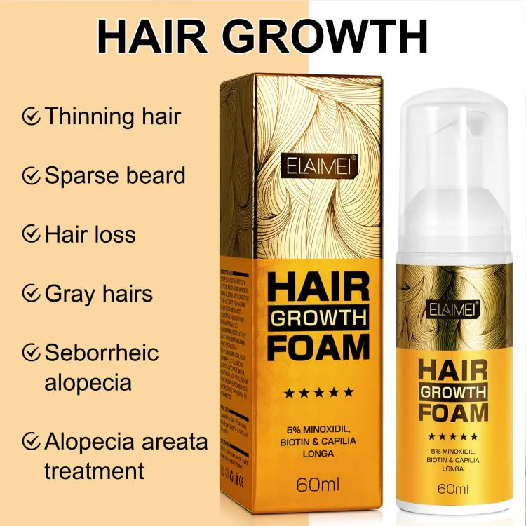 Hair Growth Foam  Natural Hair Growth Foam Moisturizing Scalp Anti Hair  Loss Women Men Scalp Care Hair Regrowth Products for Stronger Fuller Hair  famous 