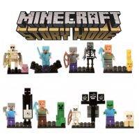 XINH X0127 Minecraft ของเล่นหน่วยการสร้าง Minifigures 16 IN 1ชุด