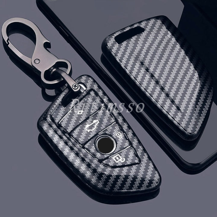 carbon-fiber-abs-car-key-case-for-bmw-f21-f22-f35-f30-f07-f06-f25-f26-f80-remote-protector-cover-keychain-bag-auto-accessories
