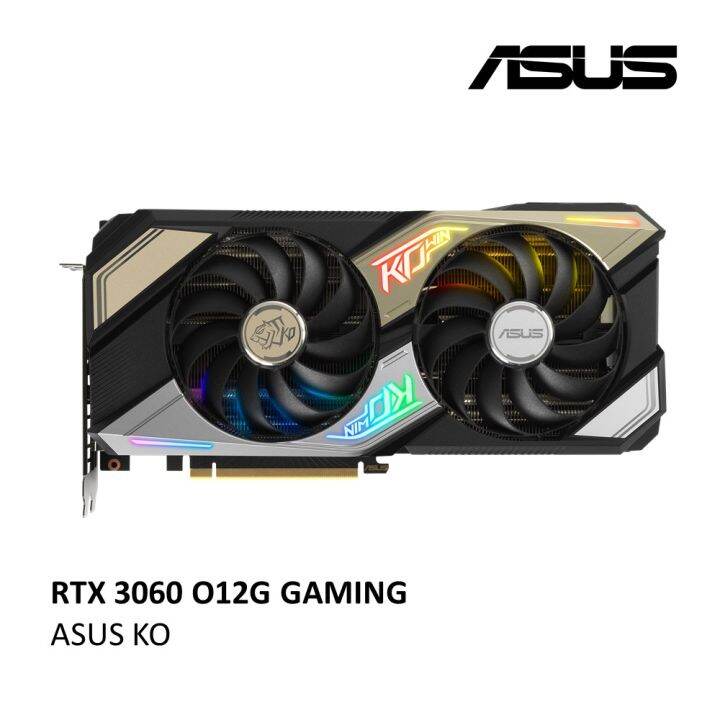 ASUS KO RTX 3060 O12G V2 GAMING GRAPHIC CARD (LHR) Lazada