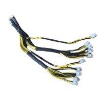 สายไฟเอาท์พุต1200W 1600W ขั้วต่อ10 Pin Pcie Powers สำหรับ Apw7คนขุดแร่บิตเมนต์ Apw3 Psu L3 D3