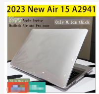 เคสสีทึบใสสำหรับแล็ปท็อป2023 Macbook Air 15ใหม่สำหรับ2023 M2เคสคอมพิวเตอร์ A2941สำหรับ Mac Book Air 15.3นิ้วพร้อมเคสแป้นพิมพ์ฟรี