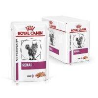 [ส่งด่วน] Royal Canin Renal Pouch Loaf อาหารแมวโรคไต ชนิดเปียก ขนาด 85 ก. (จำนวน 12 ซอง)