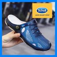 Scholl รองเท้า Scholl เกาหลีสำหรับผู้ชาย,รองเท้าแตะ Scholl รองเท้าแตะผู้ชายรองเท้าแตะลำลองแฟชั่น Scholl Kasut Lelaki Selipar รองเท้าแตะรองเท้าแตะชายหาด Scholl รองเท้าแตะสำหรับผู้ชายรองเท้าน้ำ Scholl Men-AS2027