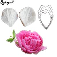 【YF】 Large Peony Veiners Petal Silicone Mould Fondant Flowers Cake Decorating Chocolate Gumpaste Sugarcraft Clay Cold Porcelai  CS376