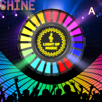 Shine เครื่องฟอกอากาศในรถยนต์พร้อมไฟ LED กลิ่นหอมตกแต่งบรรยากาศกลิ่นหอมแถบ RGB ควบคุมเสียงจังหวะเสียงควบคุมด้วยแอป