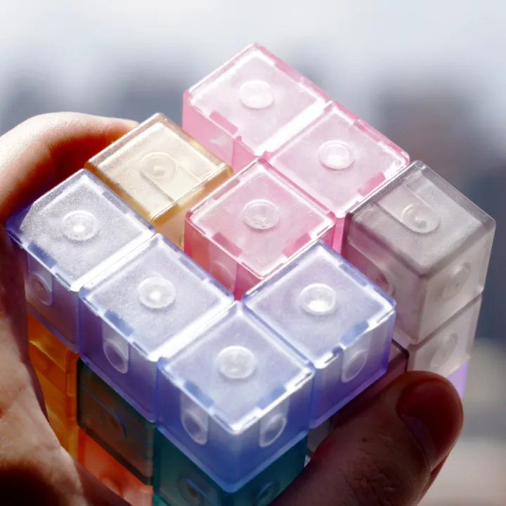 Qiyi Building Blocks Rubik's Cube Luban Marso Cube ThirdOrder