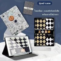 จัดส่งภายใน24ชั่วโมงเคสiPad Composition book 10.2 Gen7 Gen8 Gen9 2021 air 1/air2 gen5/gen6 9.7 เคสไอแพด2020 Air5 10.9 pro11 Case ไอแพด ใส่ปากกาได Air4 air3 pro10.5