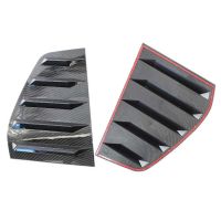 Rear Side Glass Louver Rear Triangle Window Shark Cheek Decoration Sticker Component for VW VW Golf GOLF/R GTI MK6 2010-2014