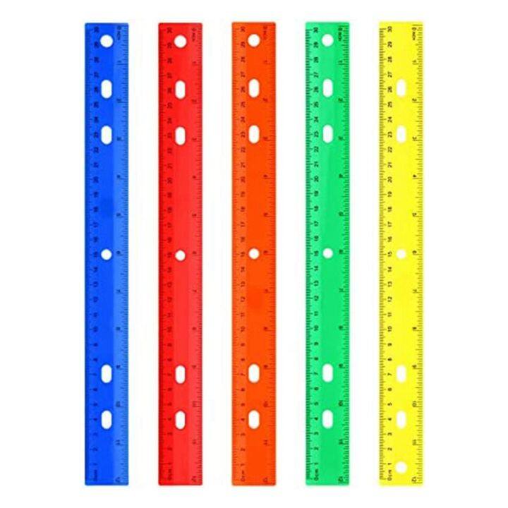 5pcs-color-ruler-5-kinds-of-color-measuring-tools-straight-plastic-ruler-for-childrens-school-office-supplies