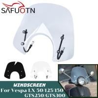 LX50 LX125 LX150 GT200 GTS250 GTS300 Windshield Windscreen For Vespa GT 200 GTS 250 300 LX 50 125 150 Motorcycle Wind Deflector