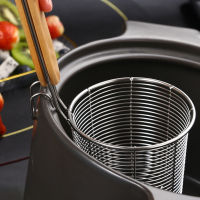 Dulrua 2pcs สแตนเลสสตีล Noddles Drainer ช้อนครัวพาสต้า Colander Fine การออกแบบตาข่ายกรองช้อน