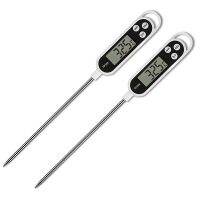 Digital Instant Read Meat Thermometer With Long Probe For BBQ Oil Deep Frying CoffeeKitchen BakingBaking Temperature