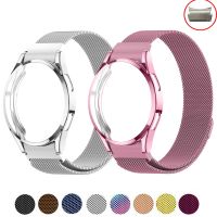 【HOT】 case Strap For Samsung Galaxy Watch 4 44mm 40mm No Gaps Magnetic end Metal belt Bracelet Galaxy Watch4 Classic 46mm 42mm Band