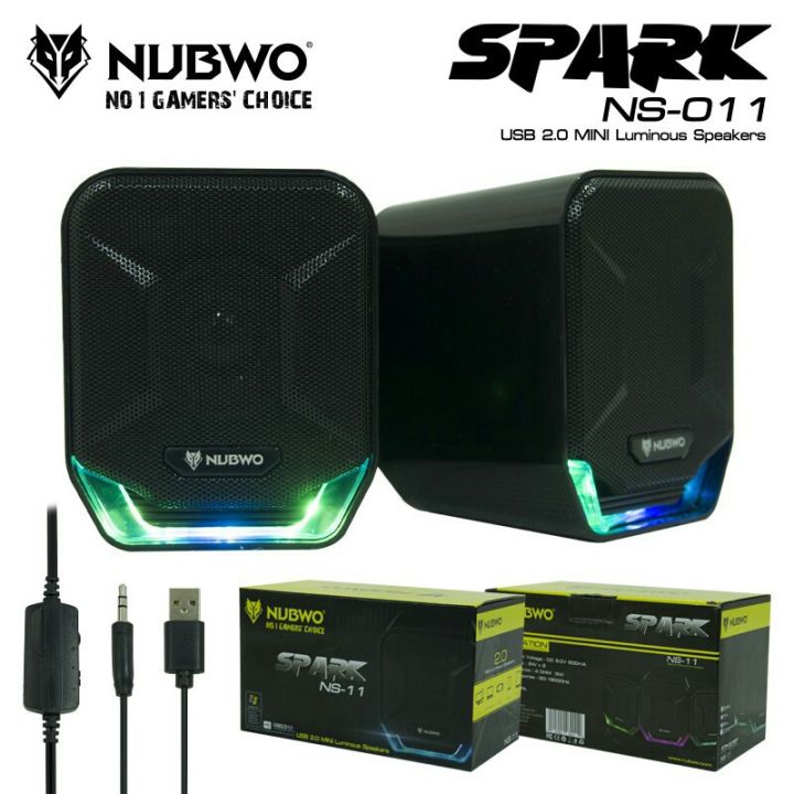 ราคาพิเศษ-nubwo-ลำโพงเกมมิ่ง-nubwo-รุ่น-ns-11-spark-gadonx-sg-119-ของแท้-100-ประกัน-1-ปี-ส่งไว-ลำโพง-ลำโพงไร้สาย-ลำโพงบลูทูธ-เครื่องเสียง